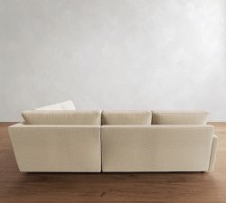 Pearce Square Arm Deep Seat 3-Piece Wedge Sectional (123")