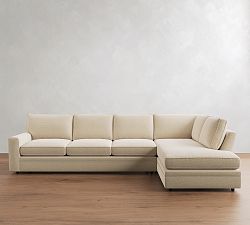 Pearce Square Arm Deep Seat Return Bumper Sectional (115"&ndash;145")