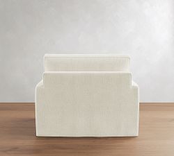 Pearce Square Arm Deep Seat Slipcovered Chair and a Half