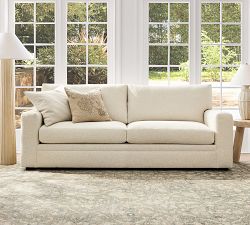 Pearce Modern Square Arm Deep Seat Sofa (66"&ndash;112")