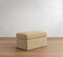 Sierra Slipcovered Ottoman