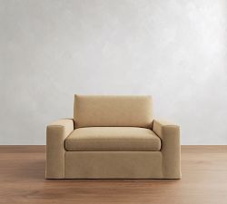 Sierra Slipcovered Sofa (62"&ndash;118")