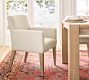 Classic Upholstered Dining Armchair