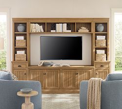 Aubrey 6-Piece Storage Cabinet with Shelf Set (108&quot;)