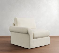 Build Your Own PB Comfort Modern Roll Arm Slipcovered Sectional