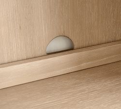 Modern Farmhouse 136&quot; Entertainment Center with Cabinets