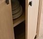 Modern Farmhouse Cabinet with Wine Storage (102")