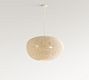 Montauk Wood Bead Pendant (32")