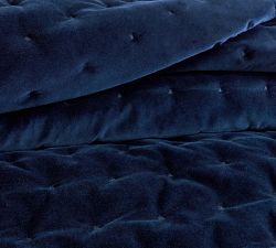 Velvet Tufted Quilted Sham