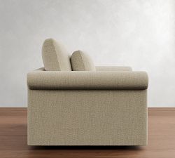 Westwood Roll Arm Deep Seat Swivel Chair