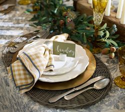 Heirloom Scalloped Bread Plates