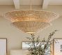 Bristol Wood Bead Tapered Tiered Pendant (40")
