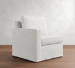 Build Your Own Cameron Square Arm Slipcovered Square Arm Sectional