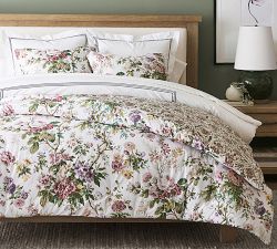 Eloise Garden Reversible Percale Comforter Sham