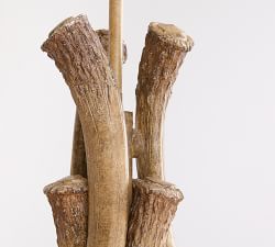 Faux Antler Petite Chandelier (43")