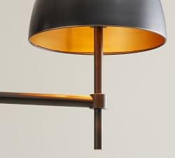 Fitz Metal Linear Chandelier (40")