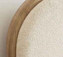 Layton Upholstered Rounded Ledge Bed