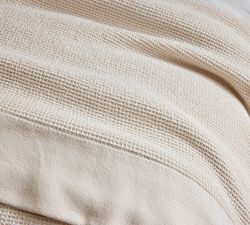 Soft Cotton Waffle Blanket