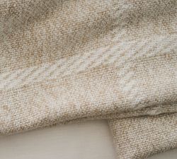 Soft Woven Reversible Windowpane Blanket