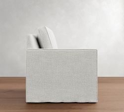 Build Your Own Cameron Square Arm Slipcovered Square Arm Sectional