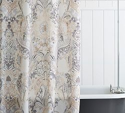 Celeste Cotton Shower Curtain