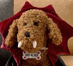 Dante The Dracula Dog Shaped Pillow