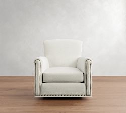 Irving Roll Arm Swivel Glider