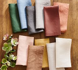 Mason Oversized Linen Napkins - Set of 4