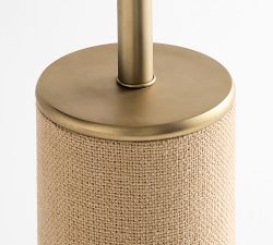 Paige Linen Table Lamp (28")