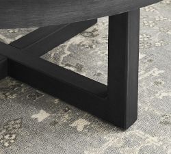 Thorndale Round Reclaimed Wood Coffee Table (39")