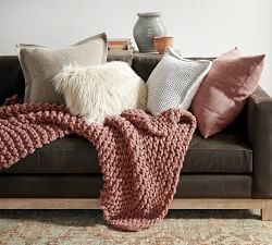 Mongolian Faux Fur Lumbar Pillow Cover