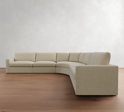 Westwood Square Arm 5-Piece Curved Wedge Sectional (151&quot;)
