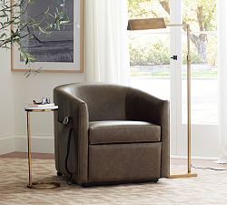Baldwin Leather Power Lift Chair