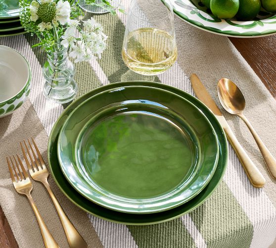 Cambria Handcrafted Stoneware Dinnerware Sets | Pottery Barn