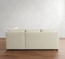 Cameron Modern Square Arm 3-Piece Sectional (99")