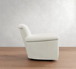 Irving Roll Arm Swivel Chair