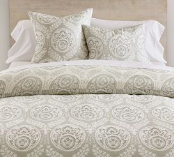 Lena Medallion Duvet Cover