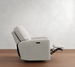 PB Comfort Square Arm Swivel Recliner - Thumbnail 3
