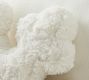 Sherpa Snowflake Shaped Pillow