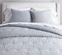 3-Piece Silas Reversible Striped Cotton Comforter &amp; Shams Set