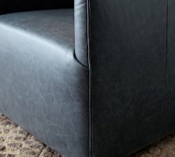 Baldwin Leather Swivel Chair