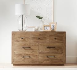 Bennett Recycled Glass Table Lamp (22"-33")