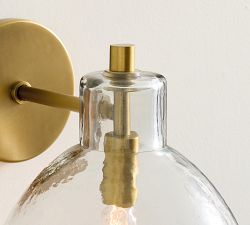 Bridget Petite Recycled Glass Sconce (10")