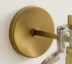 Bridget Petite Recycled Glass Sconce (10")