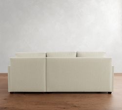 Cameron Modern Square Arm Chaise Sectional (98")