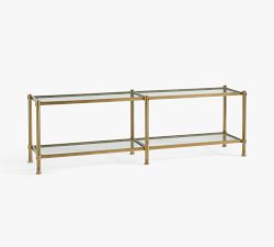Everson Glass Media Console (73")