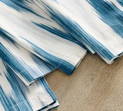 Kravet Ikat Cotton/Linen Napkins - Set of 4