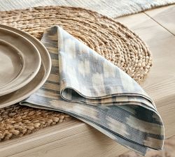 Lucas Ikat Organic Cotton Napkins - Set of 4