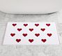Mini Hearts Bath Mat