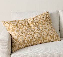 Stellan Ikat Printed Lumbar Pillow